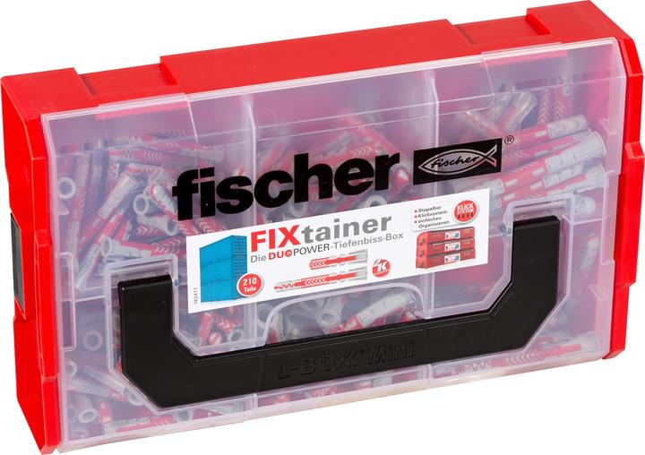 Produktbild Fischer FIXtainer - DuoPower kurz/lang (210) (210 Stk.)