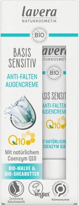 Image du produit Lavera Q10 basis sensitiv (Crème, 15 ml, Jour + nuit)