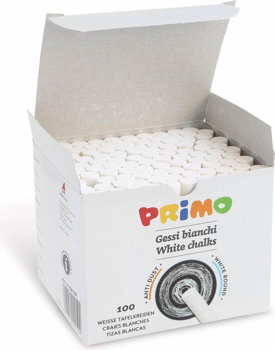 Image du produit Primo Craies sans poussière (Blanc, 100 x)