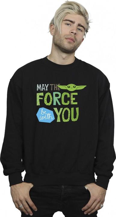 Immagine prodotto Star Wars The Mandalorian May The Force Be With You Felpa Uomo (S)