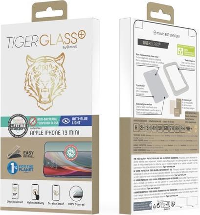 Produktbild Muvit Panzerglas, Blaulicht-Filter, Schutzglas (1 Stück, Apple iPhone 13 mini)