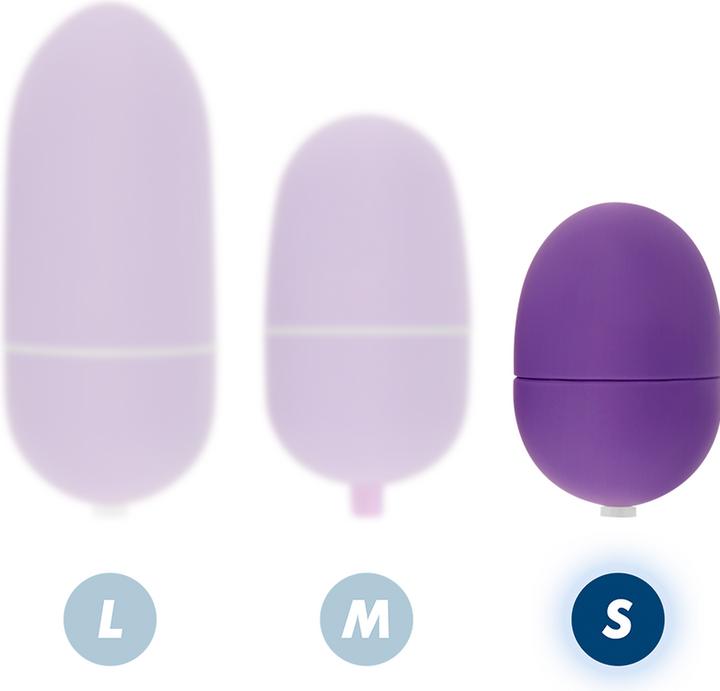 Actual product image Online Vibro egg with remote control, size S