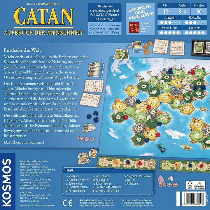 Produktbild Kosmos Catan - Aufbruch der Menschheit (Deutsch)