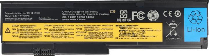 Immagine prodotto AccuCell Batteria adatta per Lenovo ThinkPad X200, Li-Ion, 10.8V, 4400mAh, 47.5Wh, nero (4400 mAh)