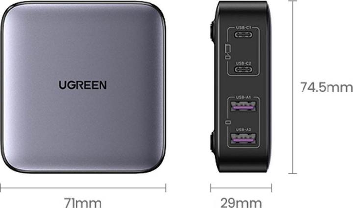 Actual product image Ugreen Nexode Desktop (65 W)