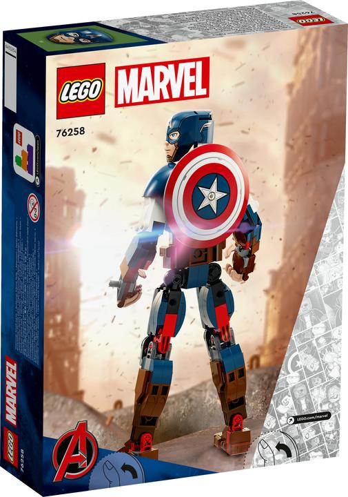 Actual product image LEGO Captain America Building Figure (76258, LEGO Marvel)