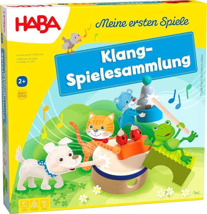 Actual product image Haba My first games sound game collection (English, Italian, German, French)
