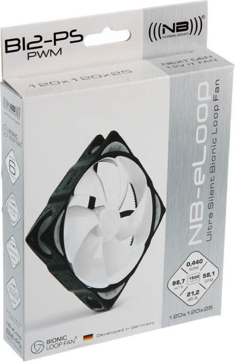 Actual product image Noiseblocker NB-eLoop B12-PS (120 mm, 1 x)