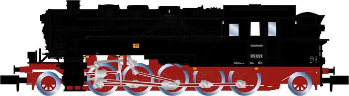 Arnold DR Dampflokomotive 95 021 kohlegefeuert modern. Sandkasten Ep. III DCS