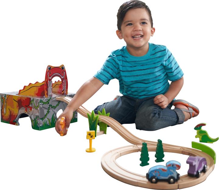Actual product image KidKraft Adventure Tracks™ Dino-Welt Bebende T-Rex-Höhle