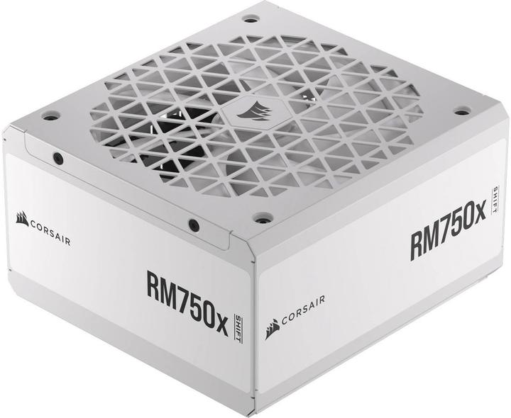 Produktbild Corsair RMx Shift White Series, RM750x Shift White, 750 Watt, 80 PLUS GOLD Certified, Fully Modular Power Su (750 W)