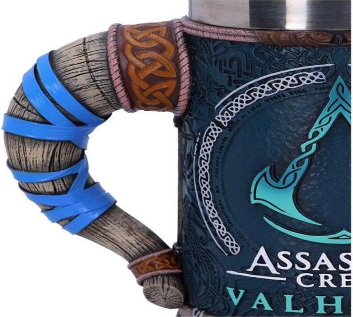 Immagine prodotto Nemesis Now Assassin"s Creed Valhalla Drinkware : Boccale di birra (1 x)