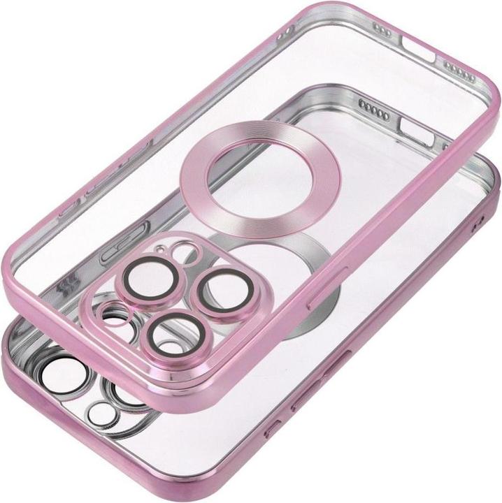 Image du produit OEM Back panel cover Case GLAM for IPHONE 16 rose pink (Apple iPhone 16)