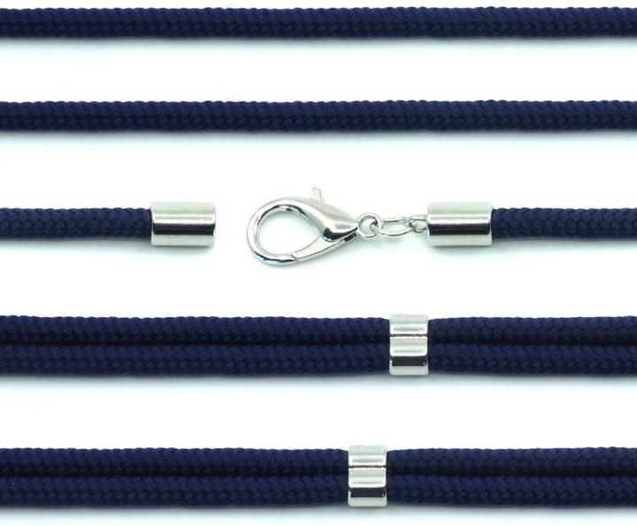 Produktbild Roost Maskenhalter Kordel 1 Stk. 301930052 Dunkelblau (Maskenhalter)