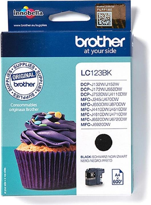 Actual product image Brother Lc-123bk (FC)