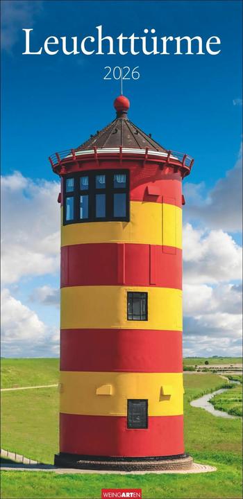 Actual product image Leuchttürme Kalender 2026 (33 x 68 cm, Hardcover, German)