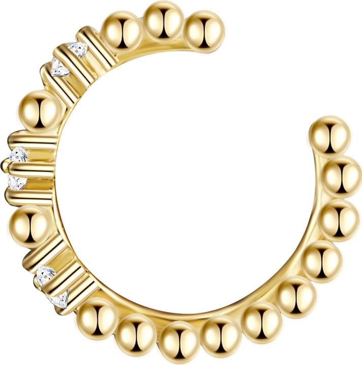 Produktbild Glanzstücke München Damen Sterling Silber Zirkonia gelbgold - 15900 (Sterling Silber)