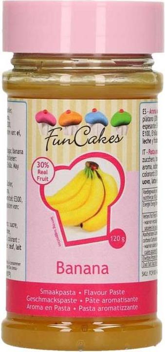 Image du produit FunCakes Pâte aromatisée à la banane 120 g (120 g)
