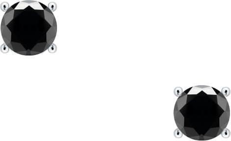 Candy Ohrstecker Noir, 925 Sterling Silber (925 Sterling Silber)
