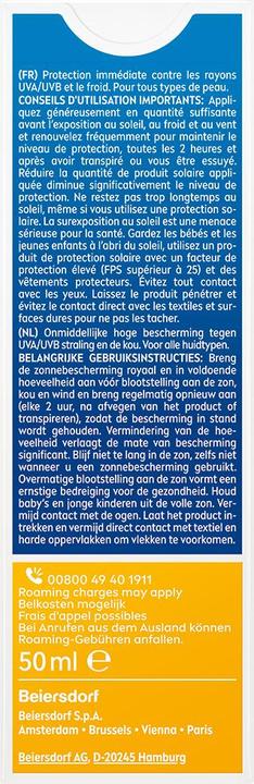 Immagine prodotto NIVEA Crema solare Sun Alpin per il viso (Crema solare viso, SPF 50, 50 ml, 69 g)
