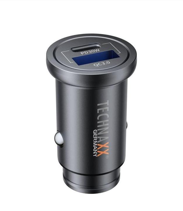 Actual product image Technaxx Dual KFZ Ladegerät 30W TX-305 Belastbarkeit Strom max.=3 A 1