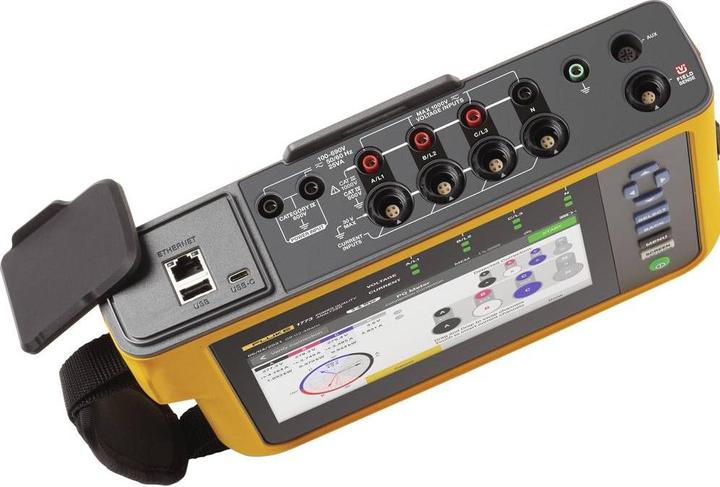 Actual product image Fluke 1777, Power Quality Analyser Mains analyser with logger function, incl. current clamps 1 set (CAT III 1000V, CAT IV 600V)