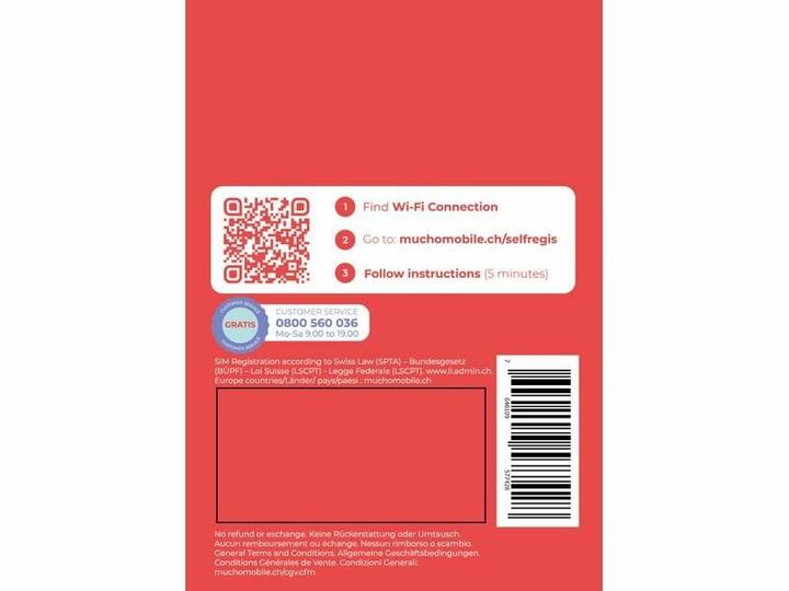 Image du produit BeeOne Carte SIM MUCHO Mobile Pack DATAMAXI