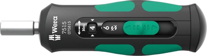 Actual product image Wera 7515 Kraftform Safe-Torque Speed 2-6 Nm (External hexagon)