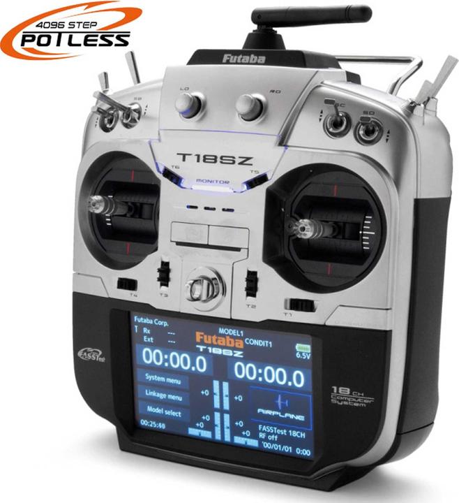 Produktbild Futaba T18SZ Potless Mode 2 R7208SB FASSTest