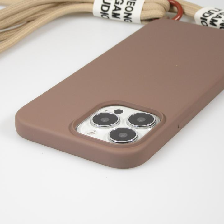 Immagine prodotto PhoneLook Manica Silicone Moda Jeong Gam Studio Ridere spesso con collo Cordone (Apple iPhone 13 Pro)