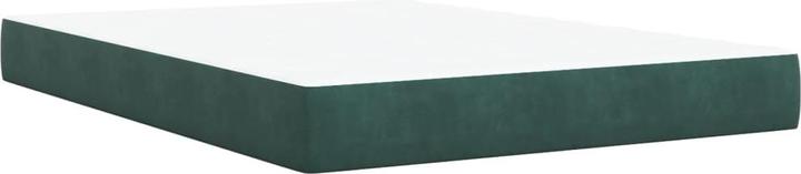 Immagine prodotto VidaXL Letto a molle Letto imbottito con materasso verde scuro 140x200cm in velluto (140 x 200 cm, 140 x 200 cm)