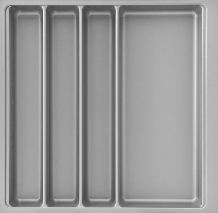 Produktbild Agoform Besteckeinsatz Scoop II 474x466x59mm, Besteckkasten Kunststoff silber