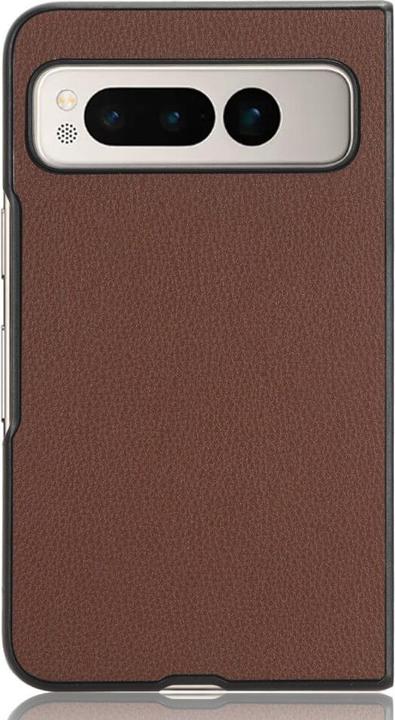 Actual product image Cover-Discount Google Pixel Fold - Classic Protective Cover brown (Google Pixel Fold)