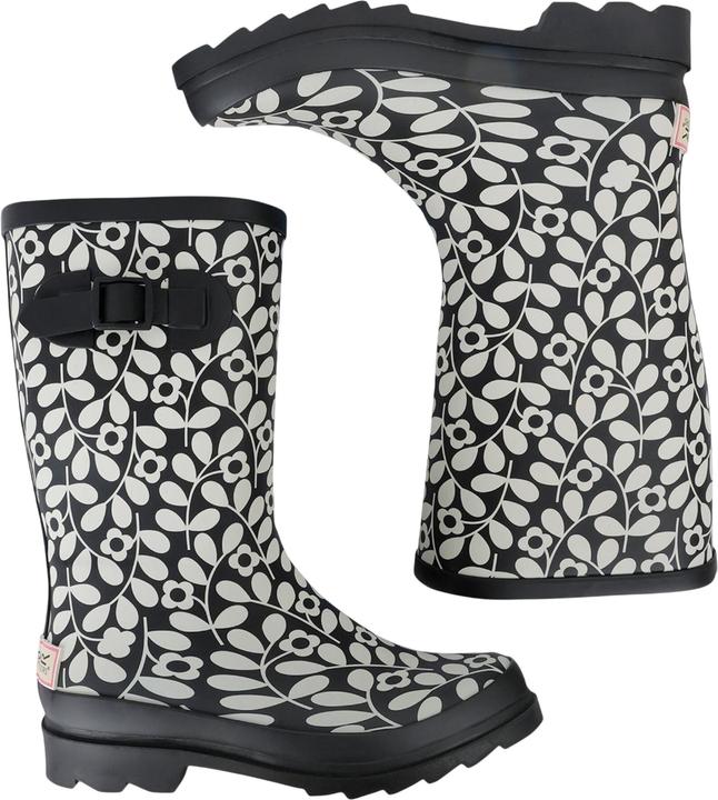 Actual product image Regatta Womens/Ladies Orla Kiely Jasmine Flower Quarter Wellington Boots (36)