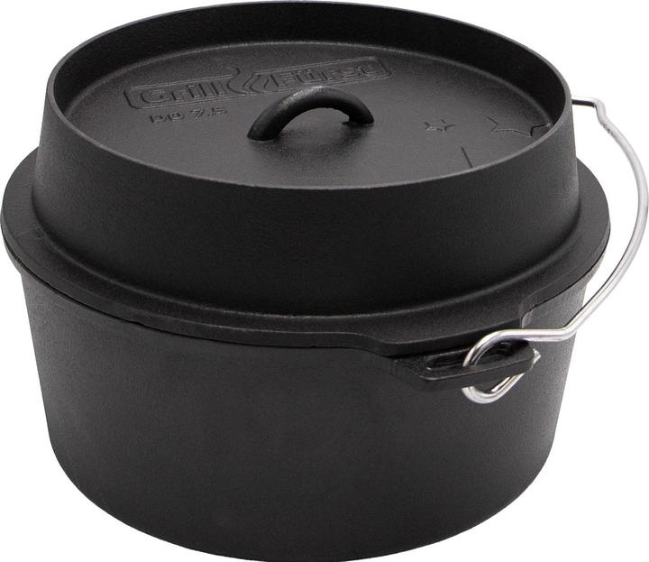 Grillfürst Dutch Oven 7,5 flat