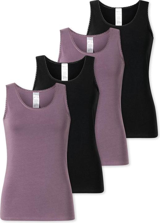 Immagine prodotto Schiesser Gilet e top in cotone 95/5 in confezione da 4 pezzi (36, S)