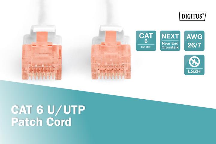 Image du produit Digitus Câble réseau (UTP, CAT6, 0.50 m)