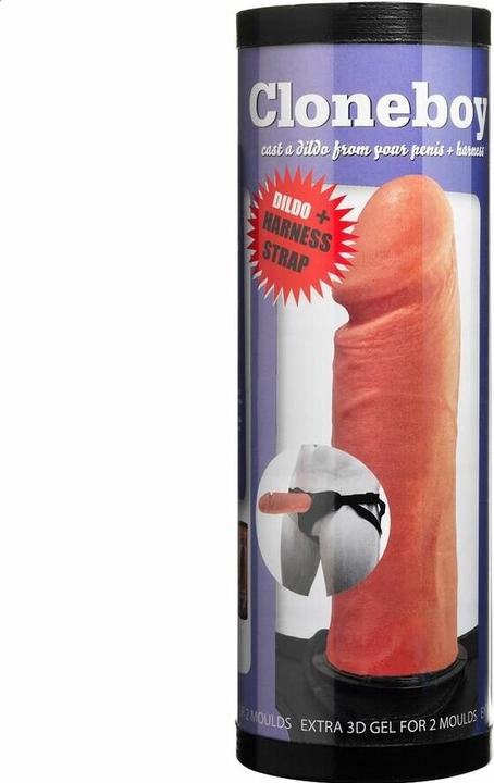 Actual product image Cloneboy Dildo with Harness Impression Set