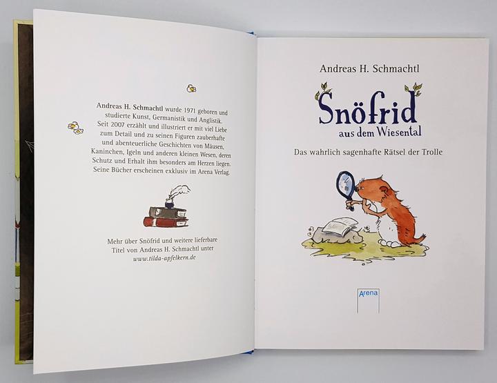 Actual product image Snöfrid aus dem Wiesental (2). Das wahrlich sagenhafte Rätsel der Trolle (German, Andreas H. Schmachtl, 2019)