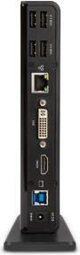 Produktbild Hamlet USB 3.0 Dual Display DVI und HDMI Docking Station, Hub mit 6 USB-Anschlüssen, LAN UND AUDI (USB-A, USB-B, 6 Ports)
