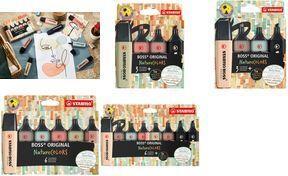 Actual product image STABILO BOSS NATURE COLORS - Highlighter (colour assorted, 5 mm, 3 x)