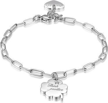 Produktbild Sagapo S'Agapo Steel Bracelet Think Positive Be My Always Sbm56