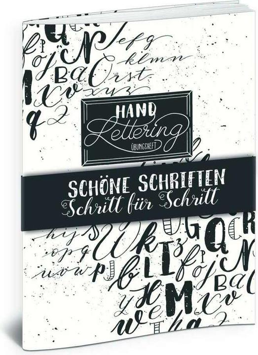 Handlettering Übungsheft (Deutsch, Katja Haas, 2017)