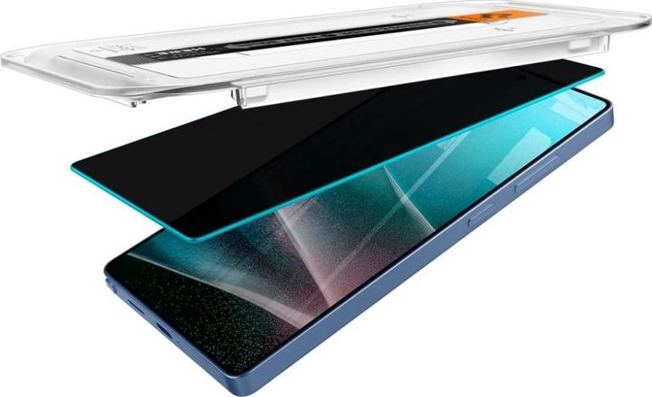Actual product image Spigen Glass tR EZ Fit HD (Privacy) 2 Pack - Samsung Galaxy S25 Ultra (2 Piece, Samsung Galaxy S25 Ultra)