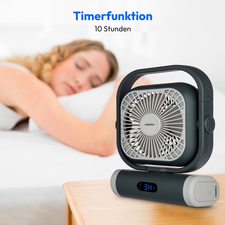 Actual product image Medion LIFE Camping Ventilator E10 TF (48 dB)