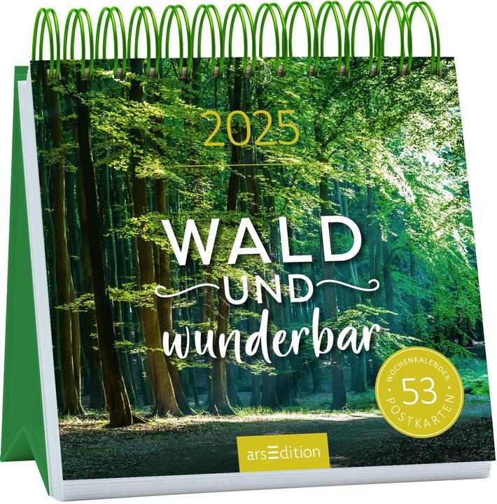 Wald und wunderbar (17 x 17 cm, Soft cover, German)