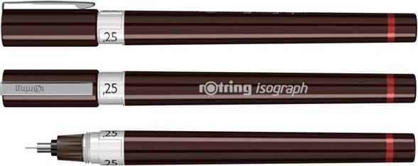 Actual product image Rotring Isograph (Brown, 1 x)