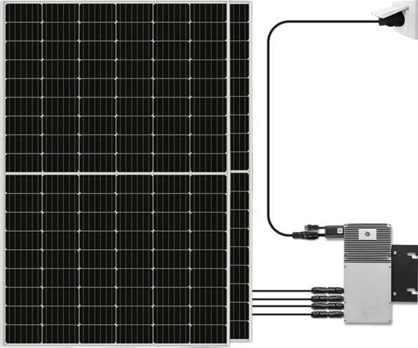 Produktbild Denver Balkonkraftwerk (600 W, 52.66 kg)