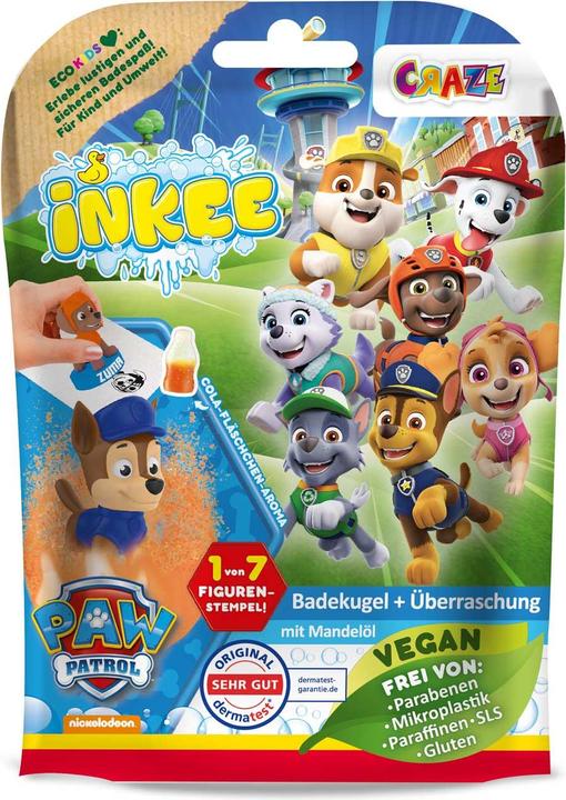 Craze Boule de bain à débordement Inkee Paw Patrol