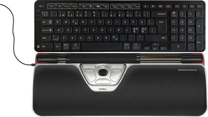 Image du produit Contour Souris RollerMouse Red Plus + clavier Balance PN, filaire (Filaire)
